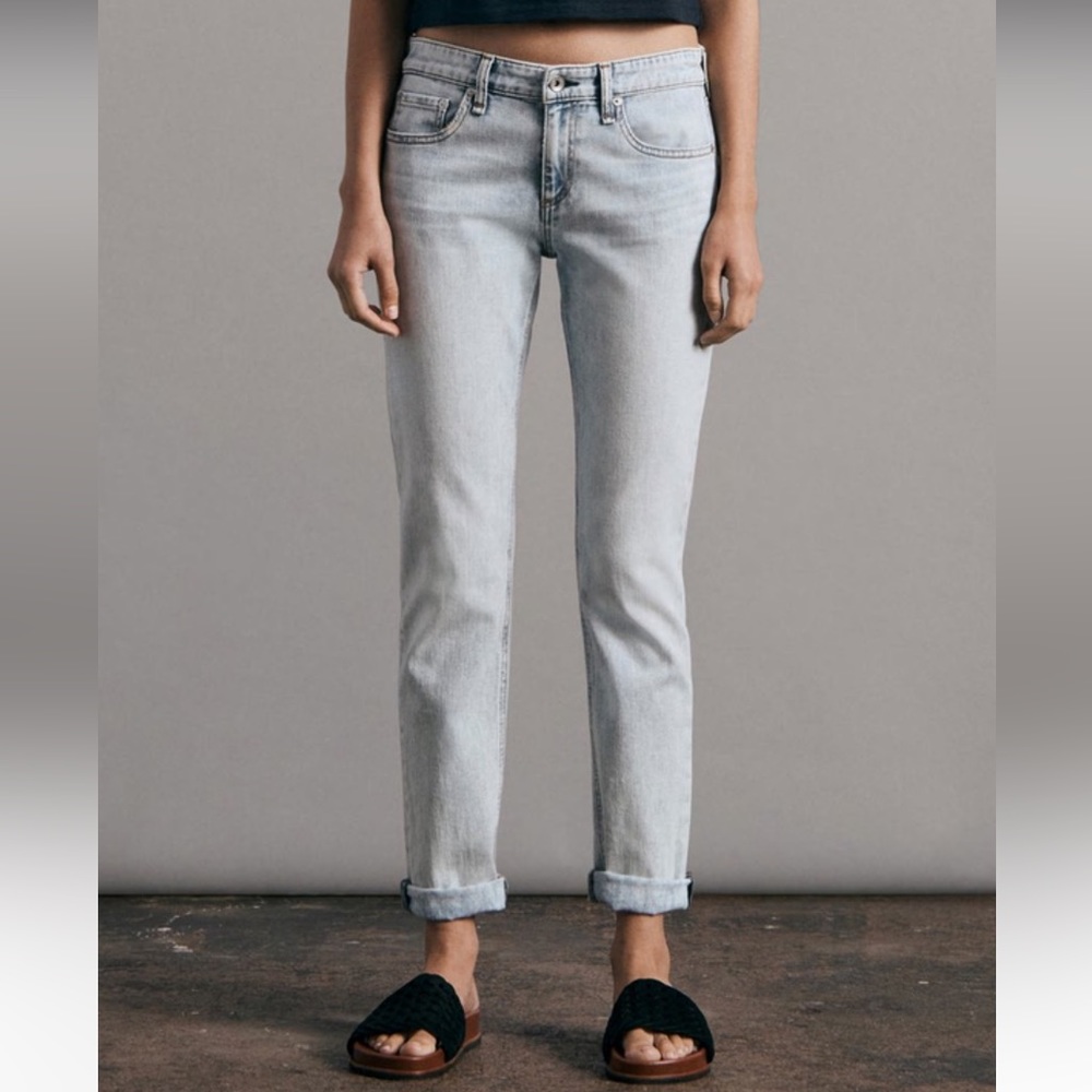 Rag & Bone Dre low rise slim fit boyfriend Jean